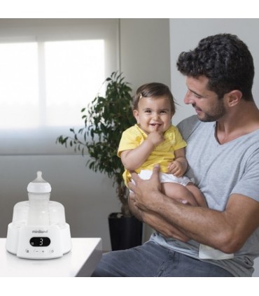 Calientabiberones, esterilizador y vaporera Super 6 Miniland