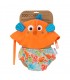 Bañador pañal y gorro con protección solar 6-12 meses Zoocchini