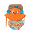 Bañador pañal y gorro con protección solar 6-12 meses Zoocchini