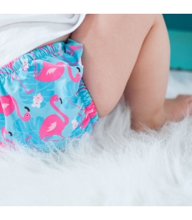 Bañador pañal y gorro con protección solar 12-24 meses Zoocchini