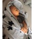 Manta arrullo reversible CottonMoose