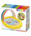 Piscina ducha Arcoiris Intex