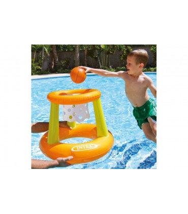 Canasta hinchable acuática baloncesto Intex