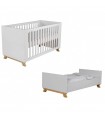 Cuna 70x140cm convertible cama Veneto