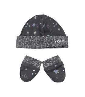 Conjunto gorro y manoplas Mission Tous Baby