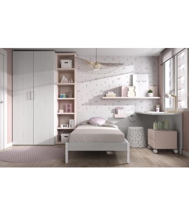 Habitación juvenil con cama 42 de Ros