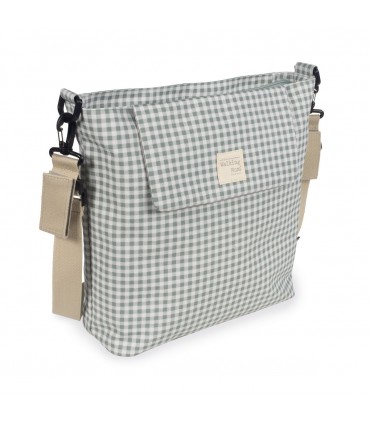 Bolsa canastilla I love Vichy Walking Mum