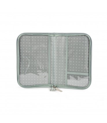 Funda libro nacimiento I love Vichy Walking Mum
