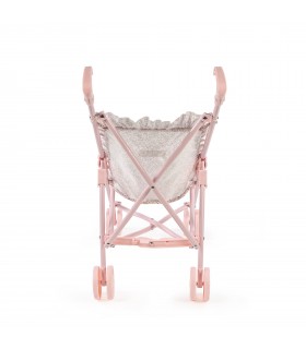 Silla de paseo muñecas pequeña Lili Flor Rosa Pasito a Pasito