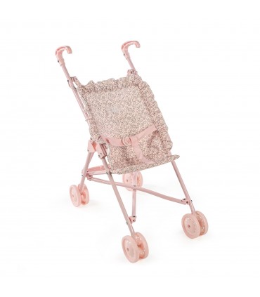 Silla de paseo muñecas pequeña Lili Flor Rosa Pasito a Pasito