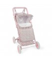 Silla de paseo muñecas Lili flor rosa Pasito a Pasito
