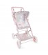 Silla de paseo muñecas Lili flor rosa Pasito a Pasito