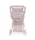 Silla de paseo muñecas Lili flor rosa Pasito a Pasito