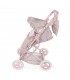 Silla de paseo muñecas Lili flor rosa Pasito a Pasito