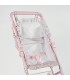 Silla de paseo muñecas Lili flor rosa Pasito a Pasito