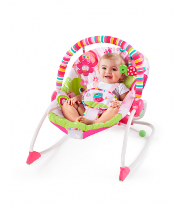 Hamaca Rocker Rapsberry Garden Bright Starts