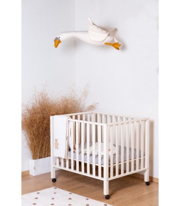 Cisne de fieltro decorativo