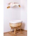 Cisne de fieltro decorativo