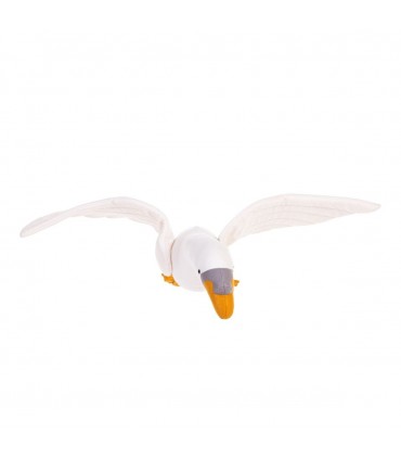 Cisne de fieltro decorativo