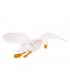 Cisne de fieltro decorativo