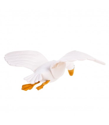 Cisne de fieltro decorativo
