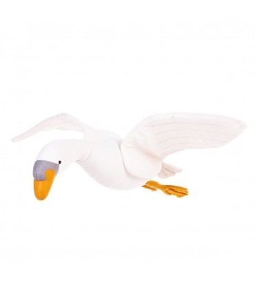 Cisne de fieltro decorativo