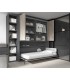 Cama abatible con puertas plegables de Ros