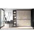 Cama abatible con puertas plegables de Ros