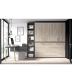 Cama abatible con puertas plegables de Ros