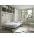 Cama abatible horizontal con estanterias de Ros