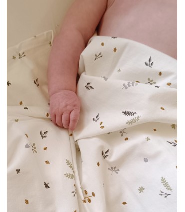 Sábanas 3 piezas estampadas Hojas Sonpetit