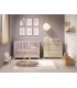 Dormitorio de bebé con cuna Luxor Muebles Ros