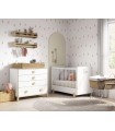 Cuna lacada para bebé Elemental Muebles Ros
