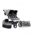 Carrito de bebé gemelar Duet 3.2 Luxury con capazo Mountain Buggy