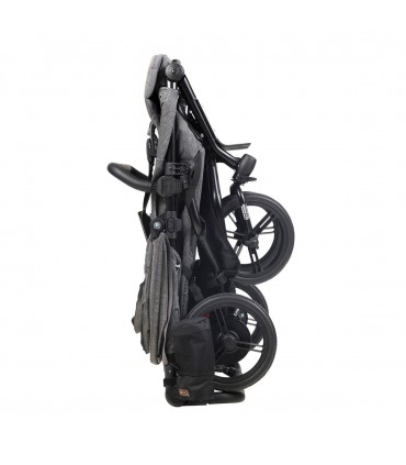 CARRO GEMELAR DUET 3.0 LUXURY HERRINGBONE + CAPAZOS DUO MOUNTAIN BUGGY