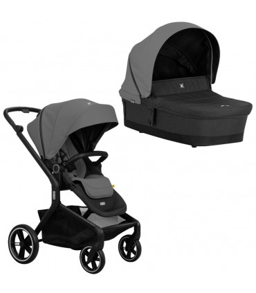Carrito de bebé Munich Mun5 Duo  gris grey