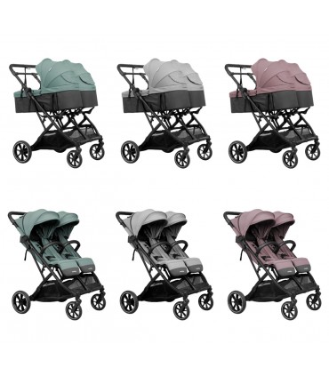 Carro gemelar Tour Twin Max Casualplay duo