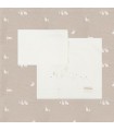 Tríptico sábanas bambú beige Bunny Bimbidreams