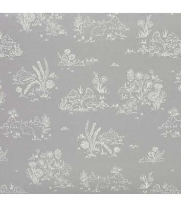 Bolso canastilla Toile de Jouy Pasito a Pasito