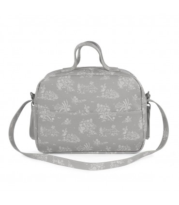 Bolso canastilla Toile de Jouy Pasito a Pasito