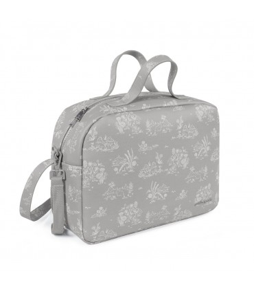 Bolso canastilla Toile de Jouy Pasito a Pasito