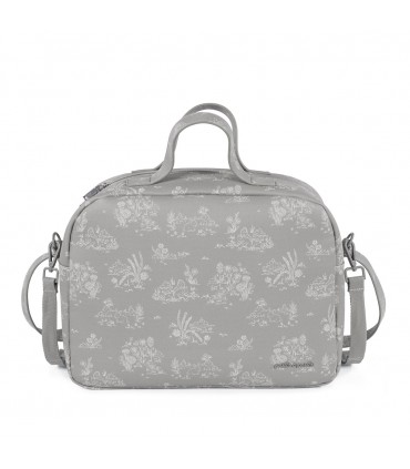 Bolso canastilla Toile de Jouy Pasito a Pasito