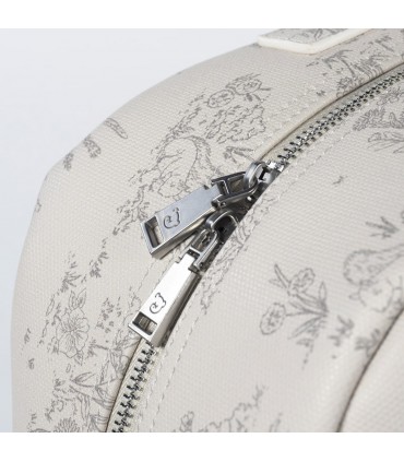 Bolso canastilla Toile de Jouy Pasito a Pasito