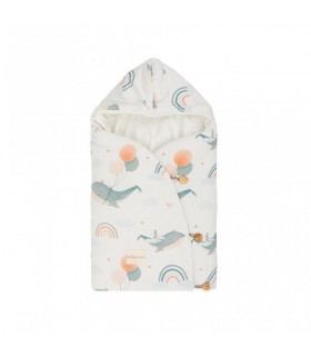 Saco arrullo con capucha Moby Bimbidreams