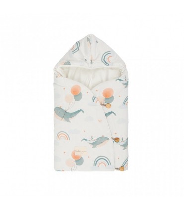 Saco arrullo con capucha Moby Bimbidreams