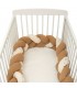 Protector de cuna trenza Wonderland Bimbidreams