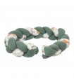 Protector de cuna trenza África Bimbidreams