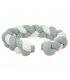 Protector de cuna trenza Spring Bimbidreams