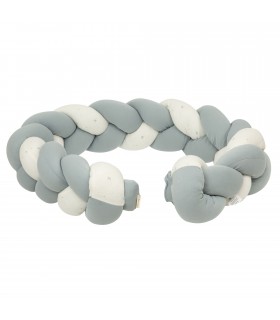 Protector de cuna trenza Spring Bimbidreams