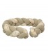 Protector de cuna trenza Masai Bimbidreams